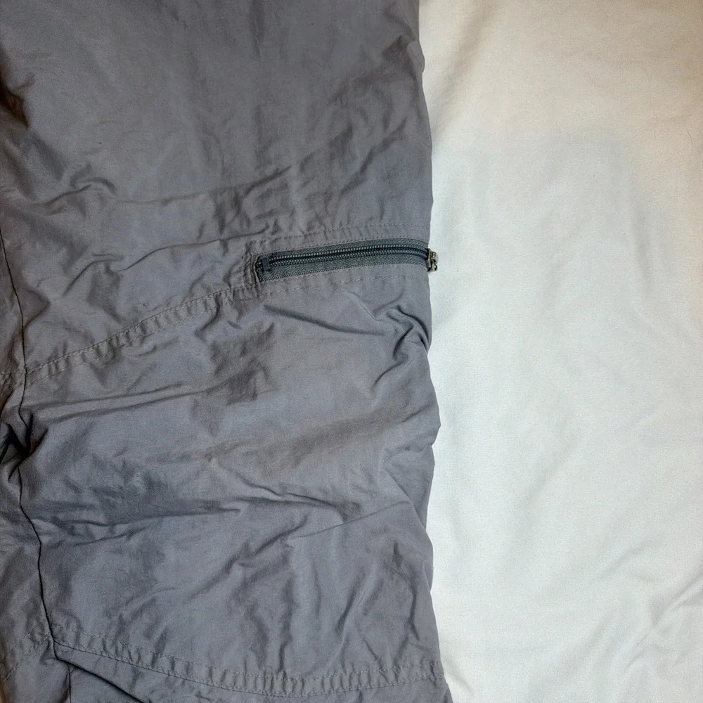Xhilaration Women's Gray Cargo Pants Size‎ 13 Joggers Athleisure Y2k Baggy Punk